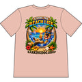 German Shepherd Beach Life Canine T Shirt Beach Collection Living the Beach Life Tropical Graphic Tee Wag On BarkingDog Shop