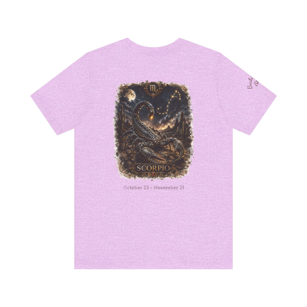 Scorpio Zodiac T‑Shirt — Constellation Graphic Tee