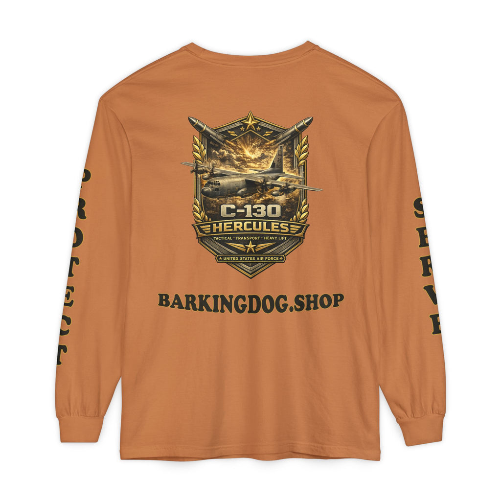 C-130 Hercules 'Serve Protect' Long Sleeve T-Shirt