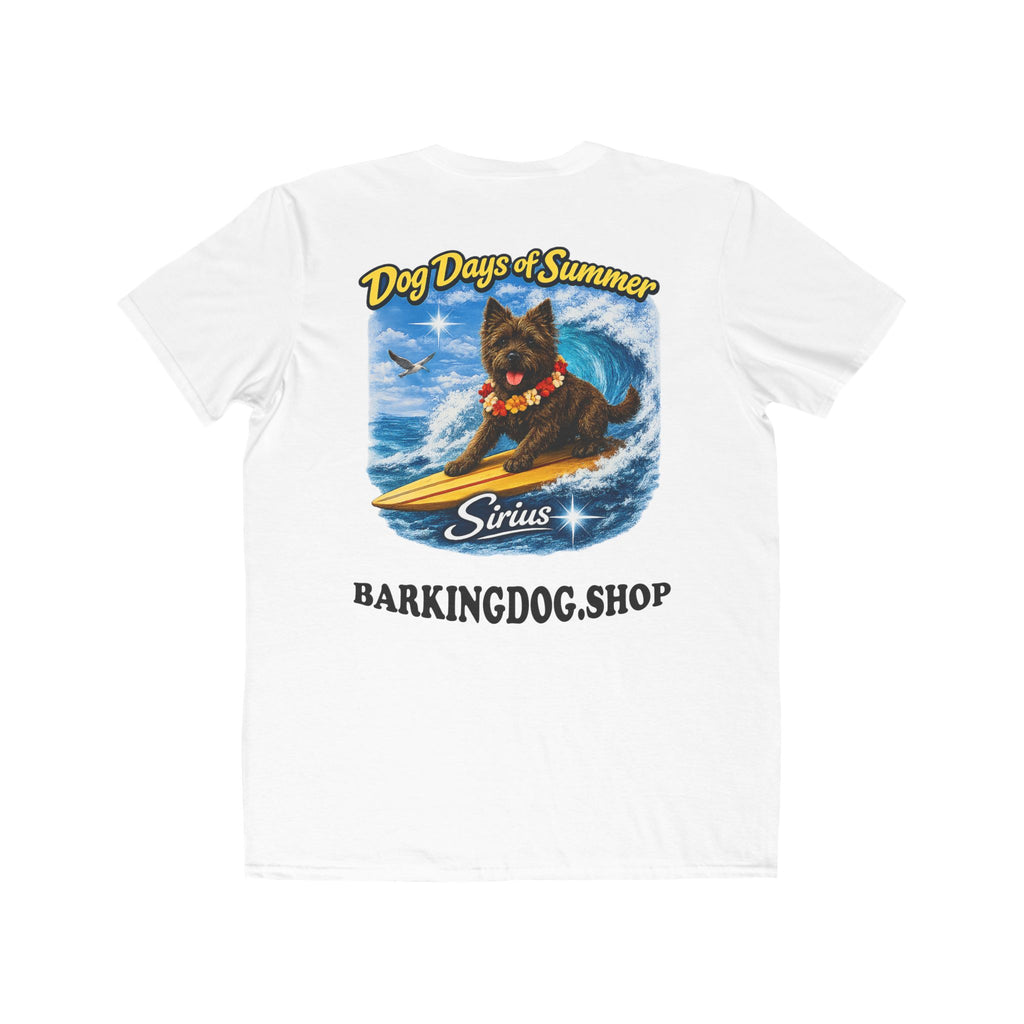 Cairn Terrier Surfboard T-Shirt Wag On™ Dog Days of Summer
