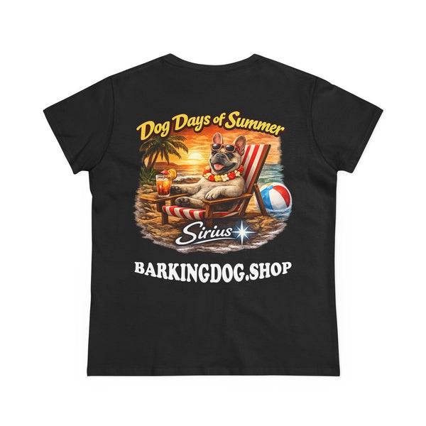 French Bull Dog Beach Chair T-Shirt Wag On™ Dog Days of Summer