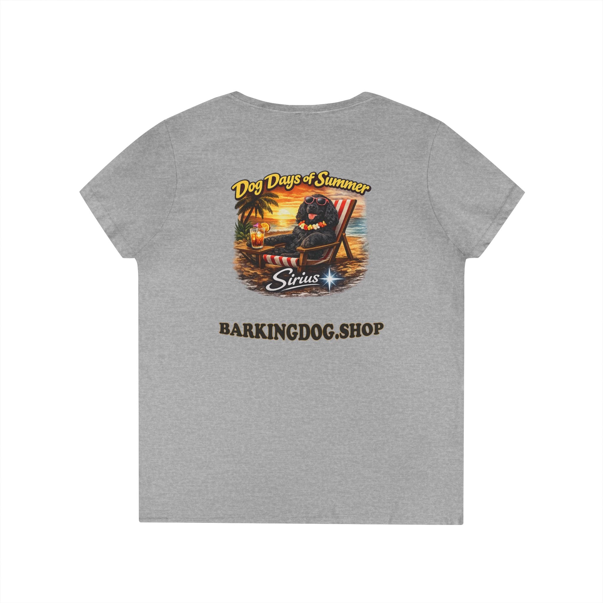 Cocker Spaniel Dog Beach Chair T-Shirt Wag On™ Dog Days of Summer