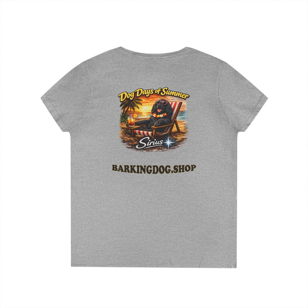 Cocker Spaniel Dog Beach Chair T-Shirt Wag On™ Dog Days of Summer