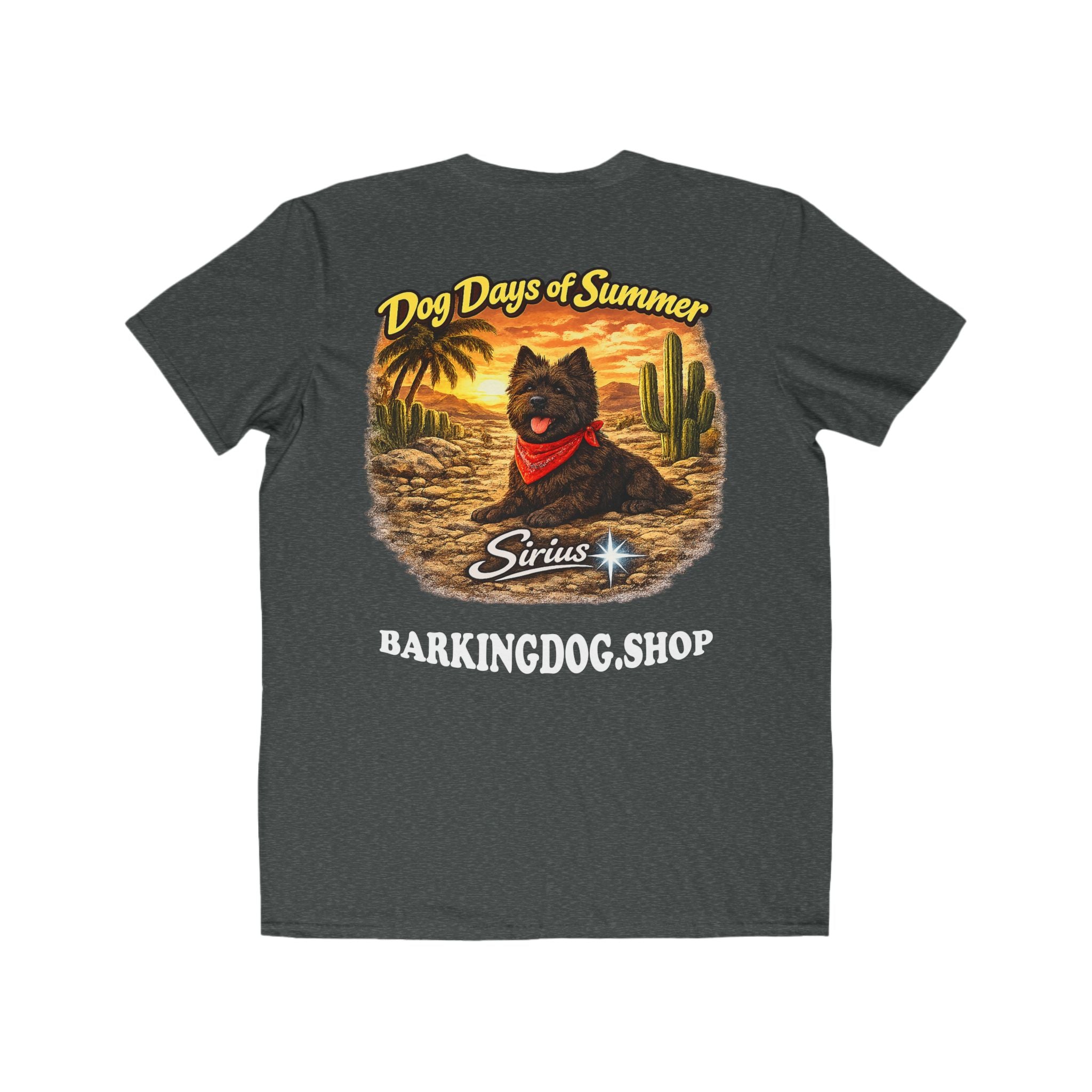Cairn Terrier Cactus T-Shirt Wag On™ Dog Days of Summer