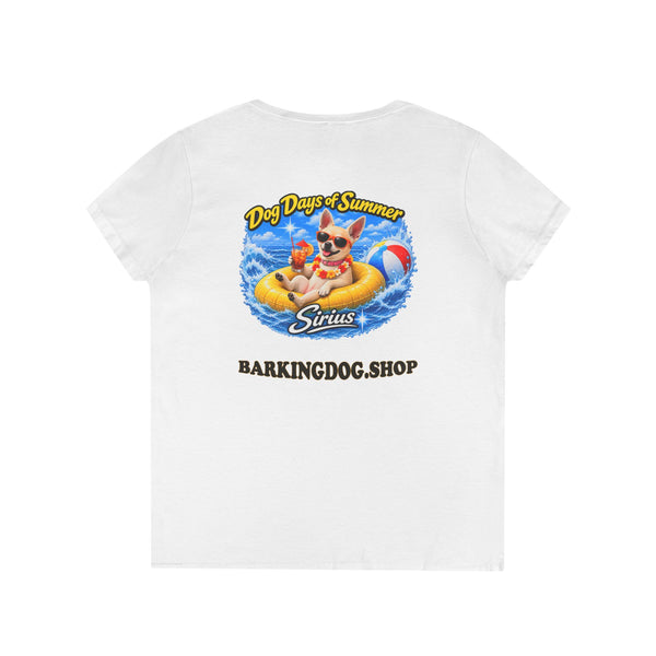 Chihuahua Inner Tube T Shirt Dog Days Of Summer Beach Dog Lover Graphic Tee Wag On BarkingDog Shop
