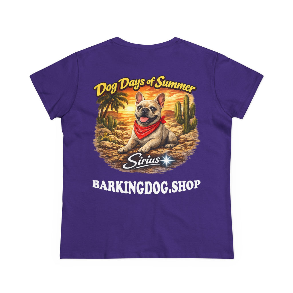 French Bull Dog Cactus T-Shirt Wag On™ Dog Days of Summer
