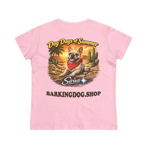 French Bull Dog Cactus T-Shirt Wag On™ Dog Days of Summer