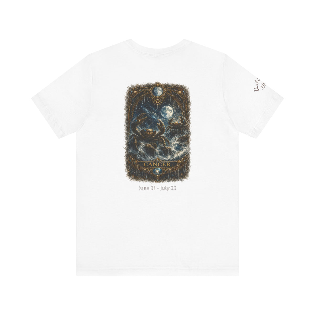 Cancer Zodiac T-Shirt — Crab Constellation Graphic Tee