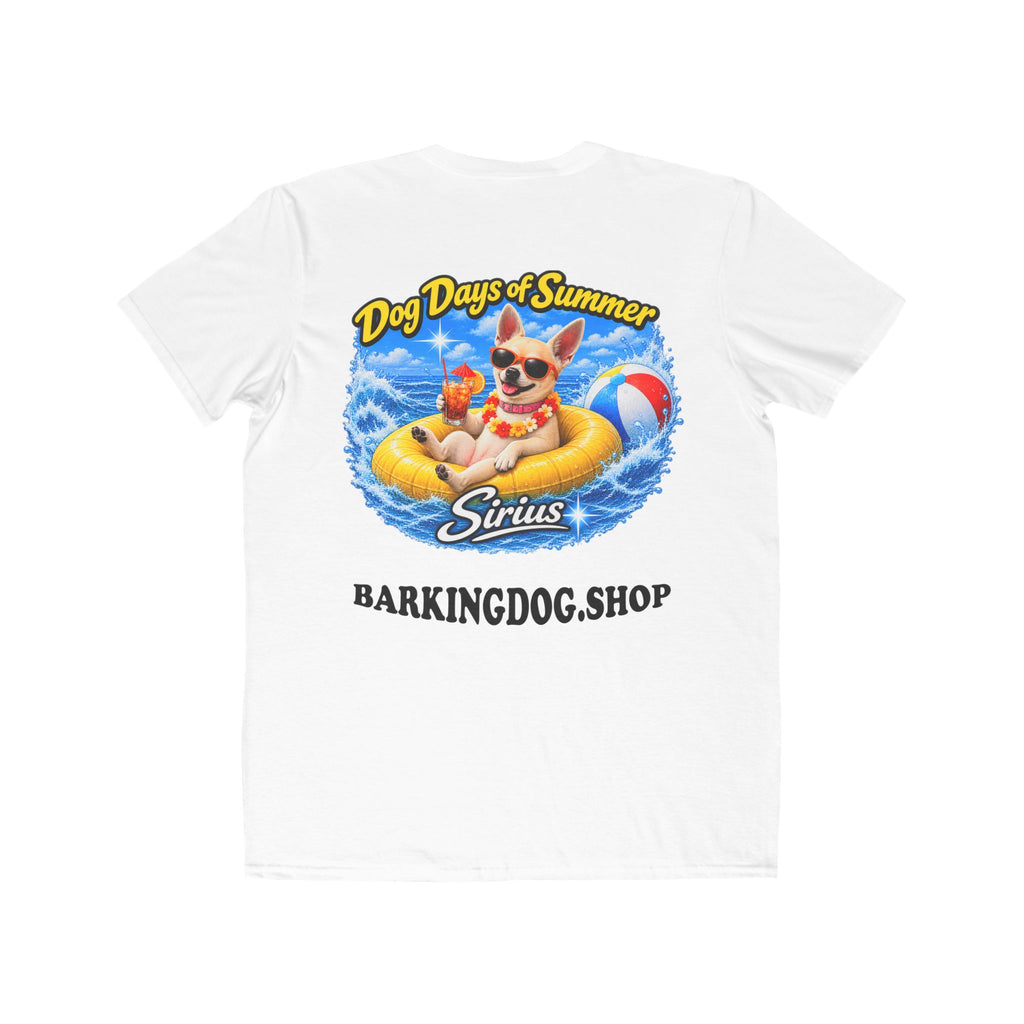 Chihuahua Inner Tube T Shirt Dog Days Of Summer Beach Dog Lover Graphic Tee Wag On BarkingDog Shop
