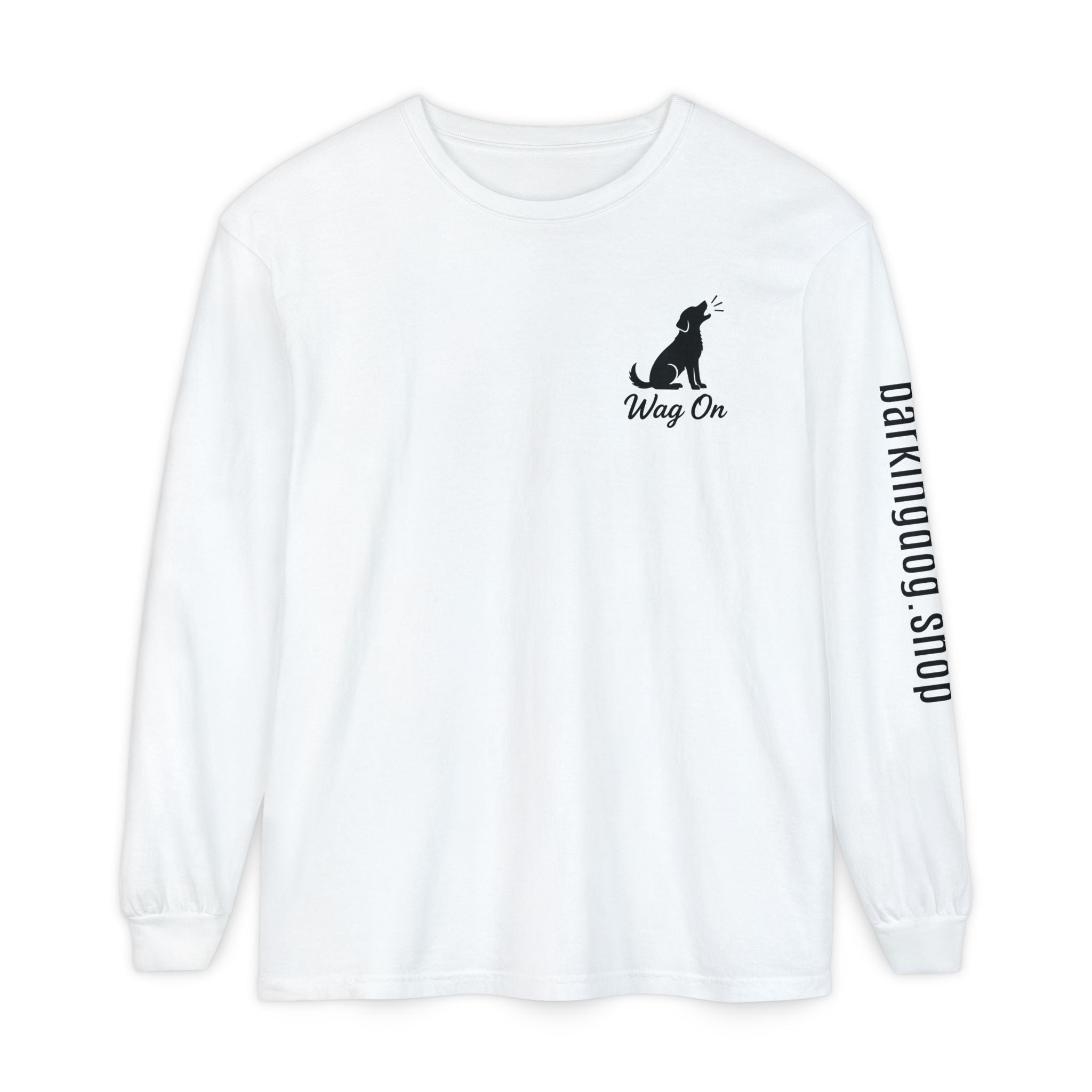 Unisex Garment-dyed Long Sleeve T-Shirt