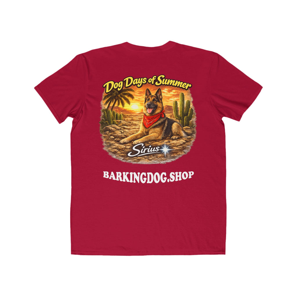 German Shepherd Cactus T-Shirt Wag On™ Dog Days of Summer