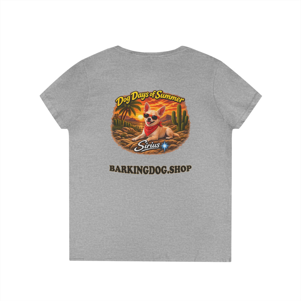 Chihuahua Cactus T Shirt Dog Days Of Summer Beach Dog Lover Graphic Tee Wag On BarkingDog Shop