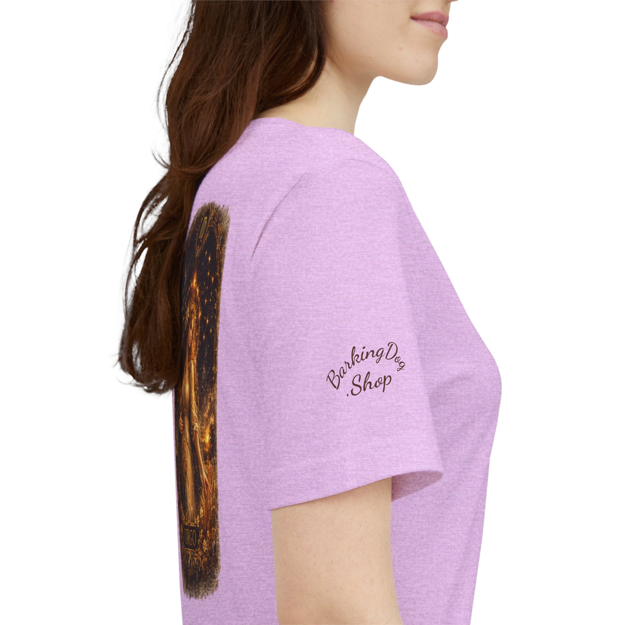 Virgo Zodiac Tee — Illustrated Virgo Goddess Astrology T-Shirt