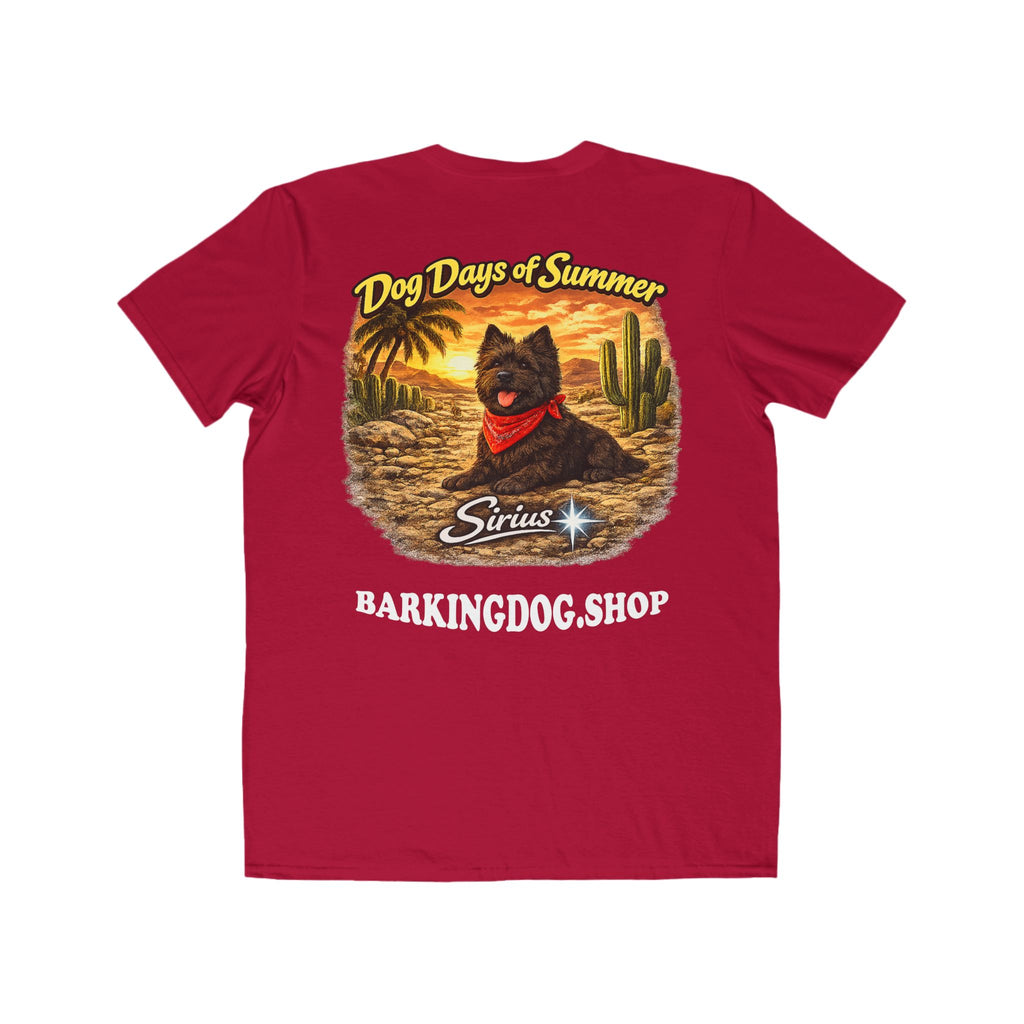 Cairn Terrier Cactus T-Shirt Wag On™ Dog Days of Summer