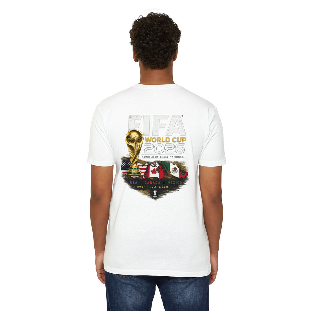 FIFA World Cup 2026 T-Shirt — USA Canada Mexico Official Souvenir Tee