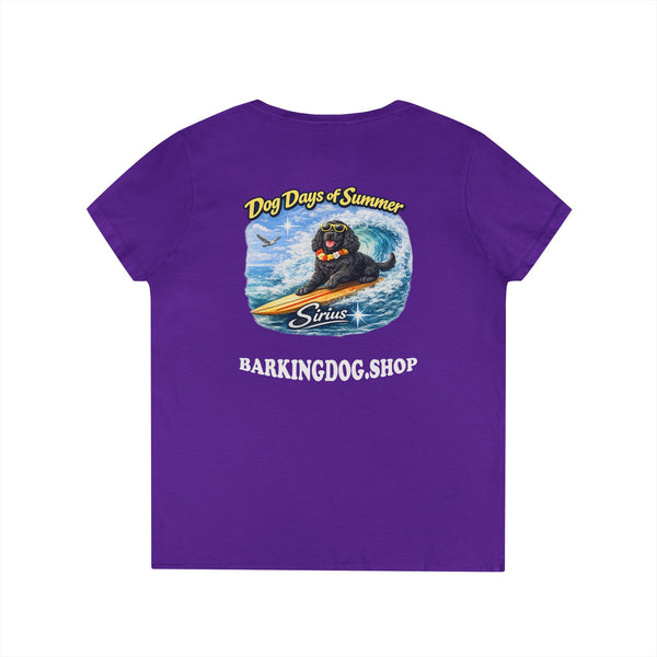 Cocker Spaniel Dog Surfboard T-Shirt Wag On™ Dog Days of Summer