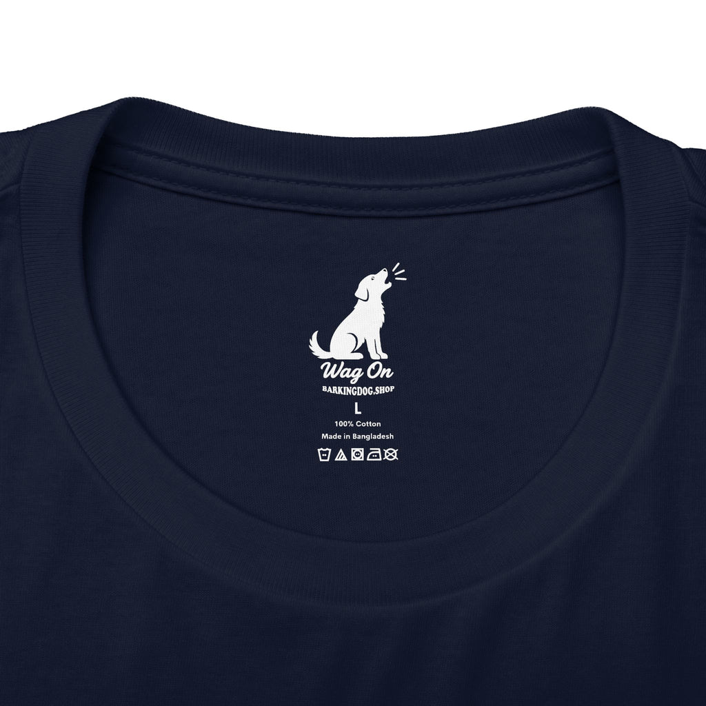 Black Bernedoodle T Shirt Stay Salty Beach Dog Lover Graphic Tee Wag On BarkingDog Shop