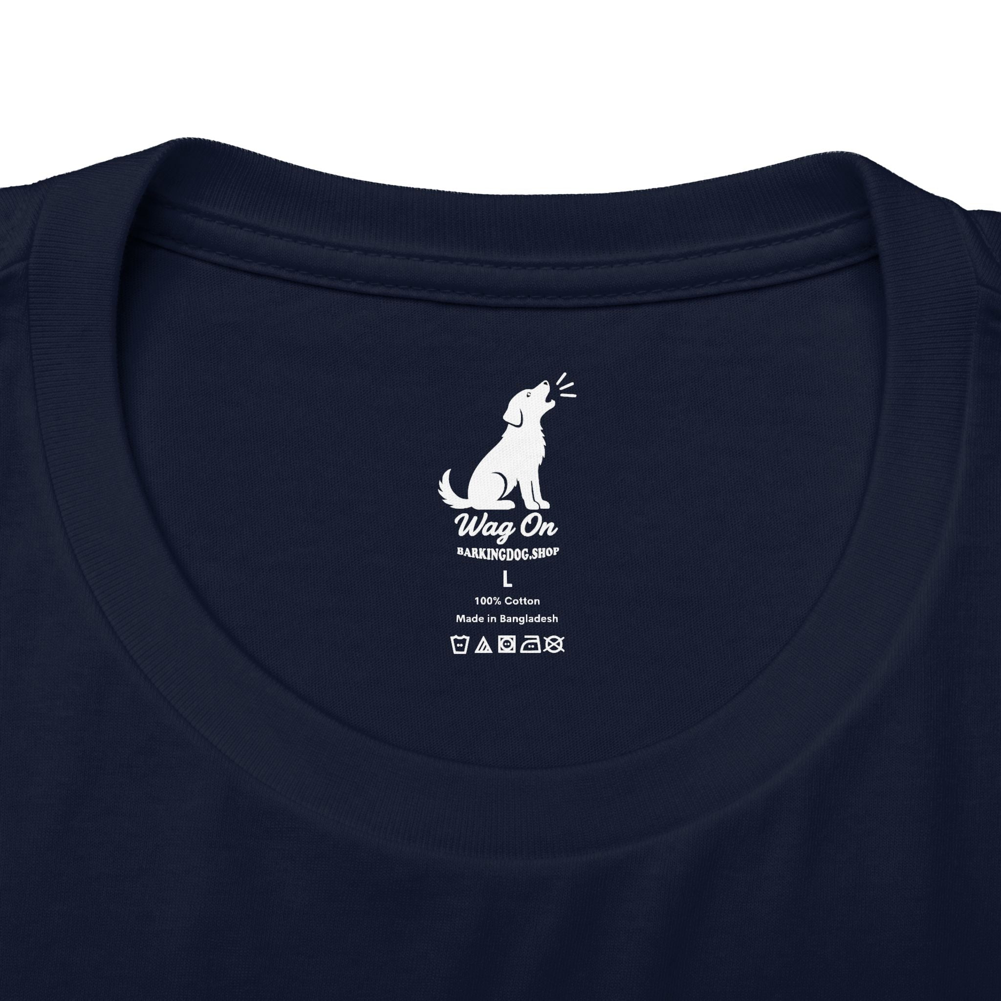 Black Bernedoodle T Shirt Stay Salty Beach Dog Lover Graphic Tee Wag On BarkingDog Shop