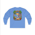 Dalmatian Beach Life Canine Long Sleeve T Shirt Beach Collection Hammock Tropical Dog Graphic Tee Wag On BarkingDog Shop