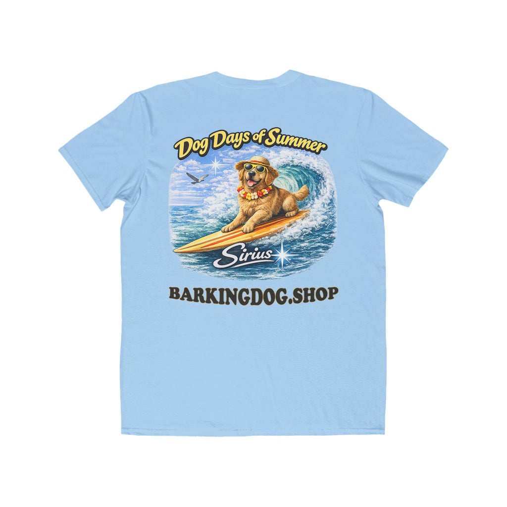 Golden Retriever Surfboard T-Shirt Wag On™ Dog Days of Summer