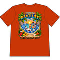 Jack Russell Beach Life Canine T Shirt Beach Collection Living the Beach Life Tropical Graphic Tee Wag On BarkingDog Shop