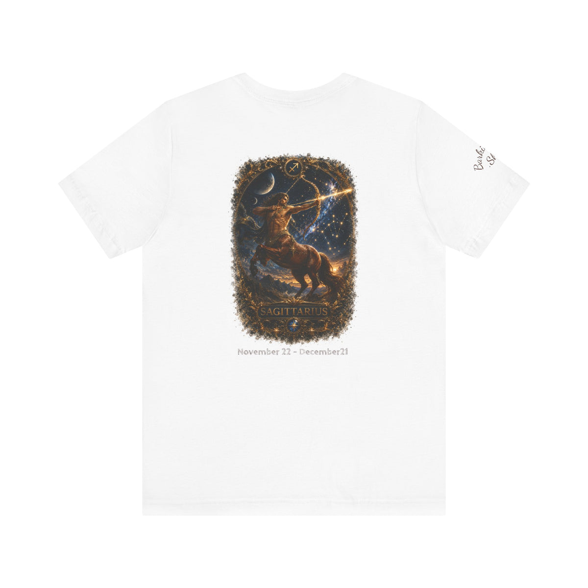 Sagittarius Zodiac T‑Shirt — Centaur Archer Graphic Tee