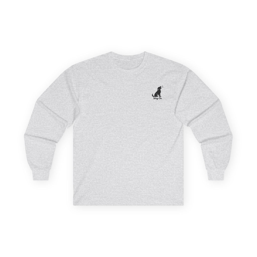 Cairn Terrier Dog Days of Summer Surfboard Long Sleeve T Shirt Beach Collection Surfing Dog Graphic Tee Wag On BarkingDog Shop