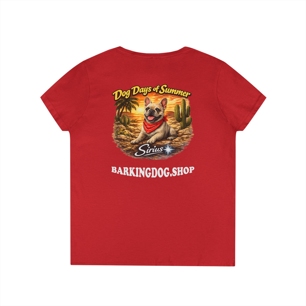 French Bull Dog Cactus T-Shirt Wag On™ Dog Days of Summer