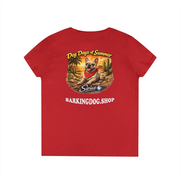 French Bull Dog Cactus T-Shirt Wag On™ Dog Days of Summer