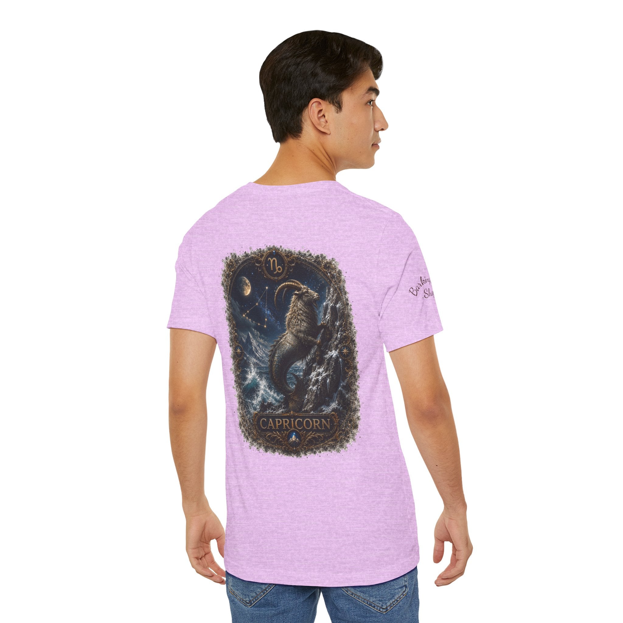 Capricorn Zodiac T-Shirt — Mythic Sea Goat Astrology Tee