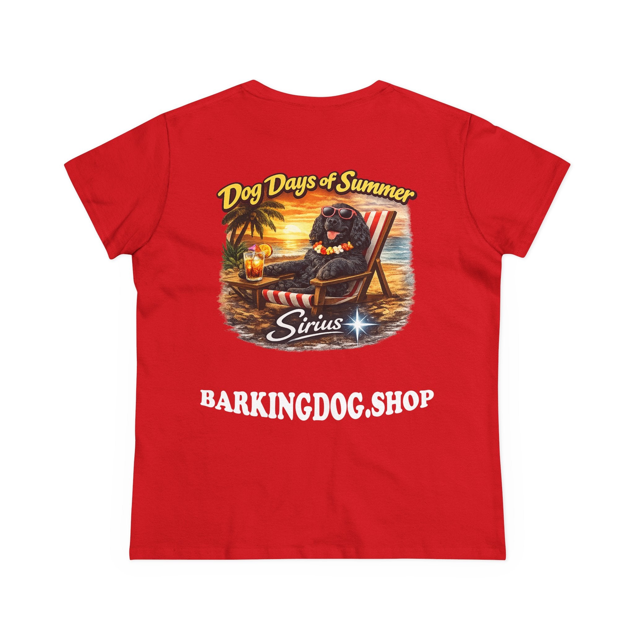 Cocker Spaniel Dog Beach Chair T-Shirt Wag On™ Dog Days of Summer