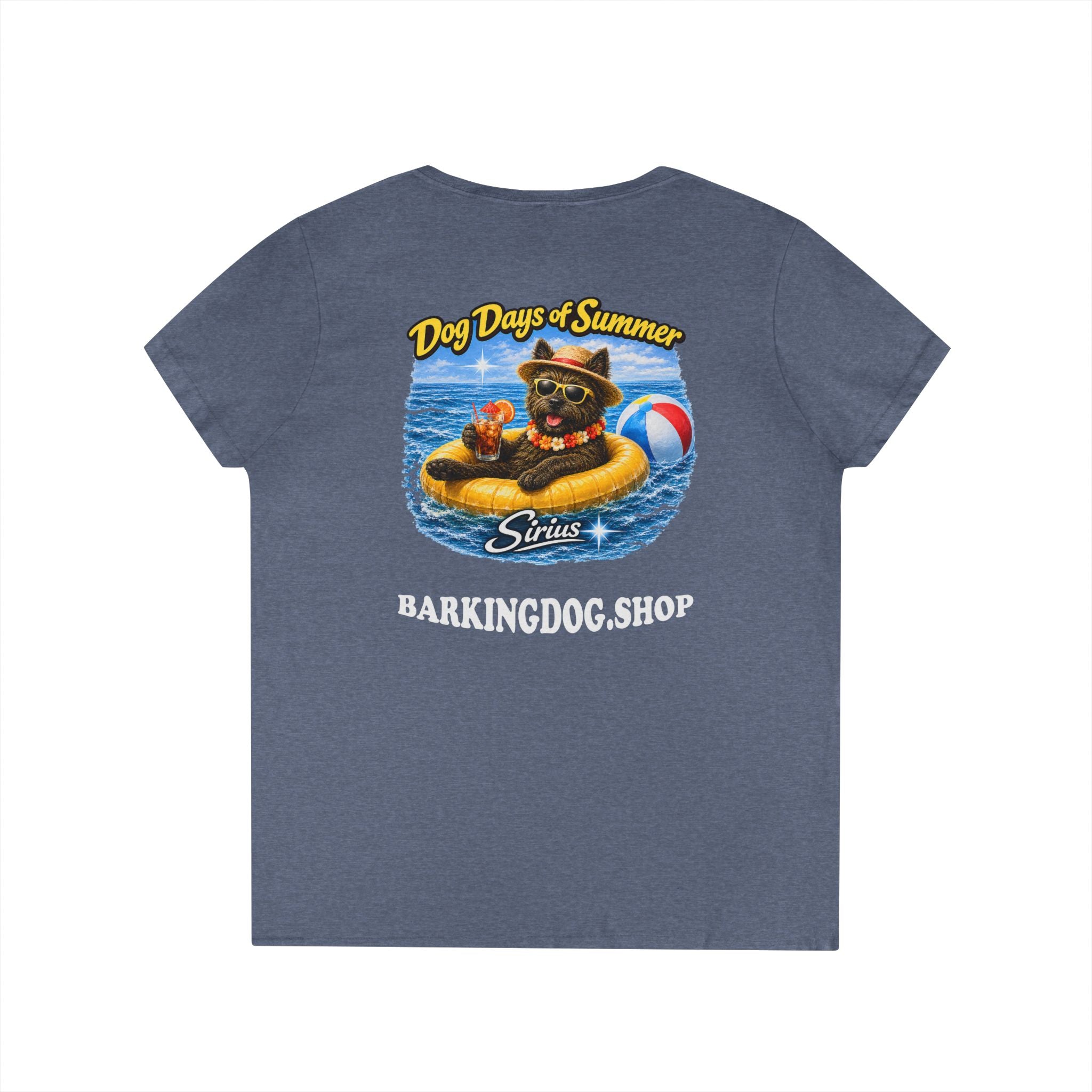 Cairn Terrier Dog Inner Tube T-Shirt Wag On™ Dog Days of Summer
