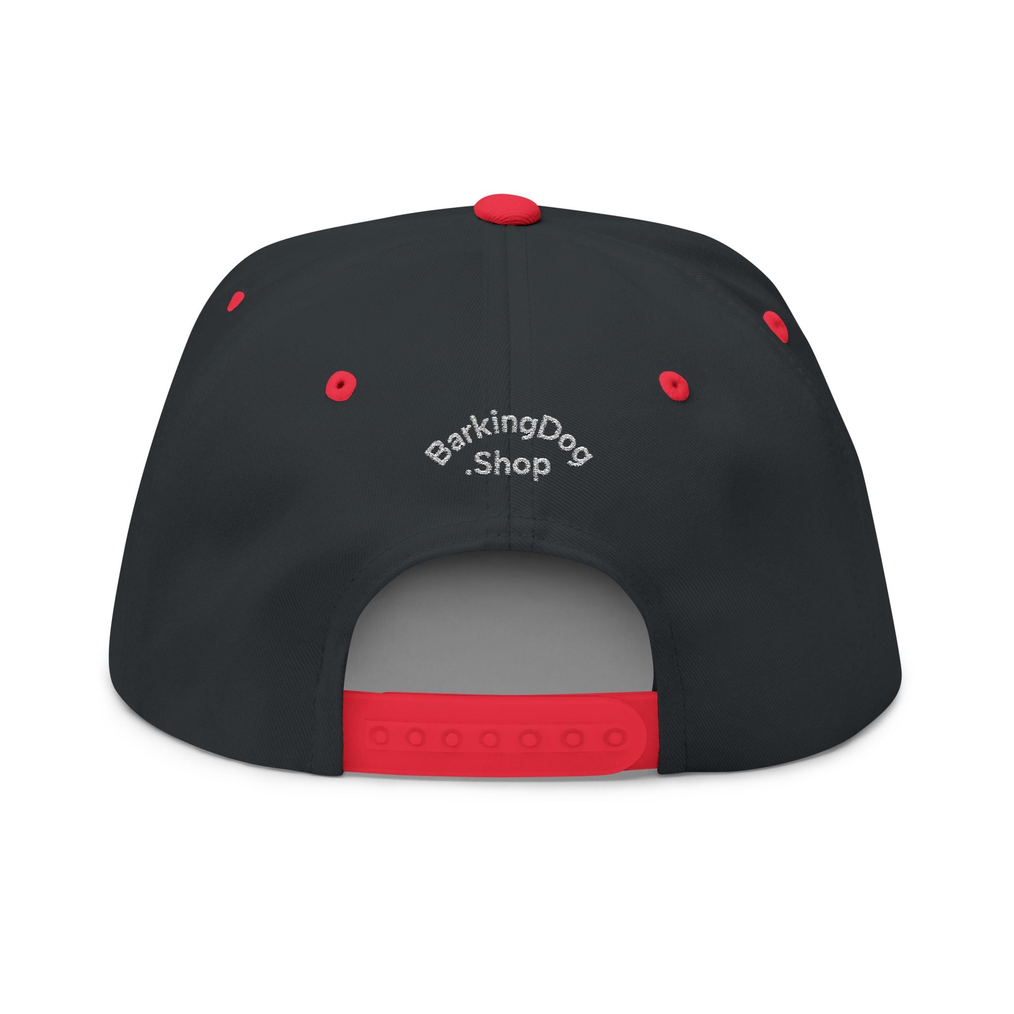 Embroidered Wag On Dog Lovers Flat Bill Cap