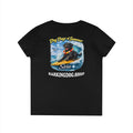 Black Labrador Dog Surfboard T-Shirt Wag On™ Dog Days of Summer