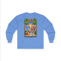 Golden Doodle Beach Life Canine Long Sleeve T Shirt Beach Collection Hammock Tropical Dog Graphic Tee Wag On BarkingDog Shop