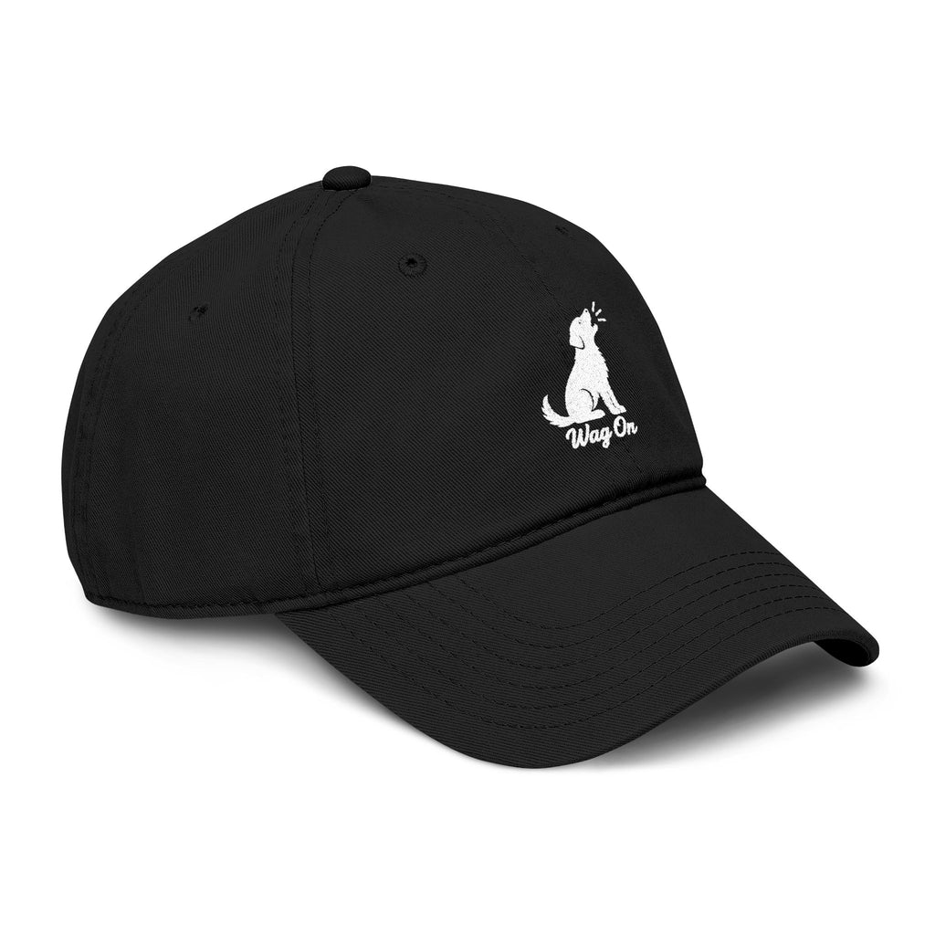 Wag On Embroidered Dog Baseball Cap — Casual Pet Lover Hat