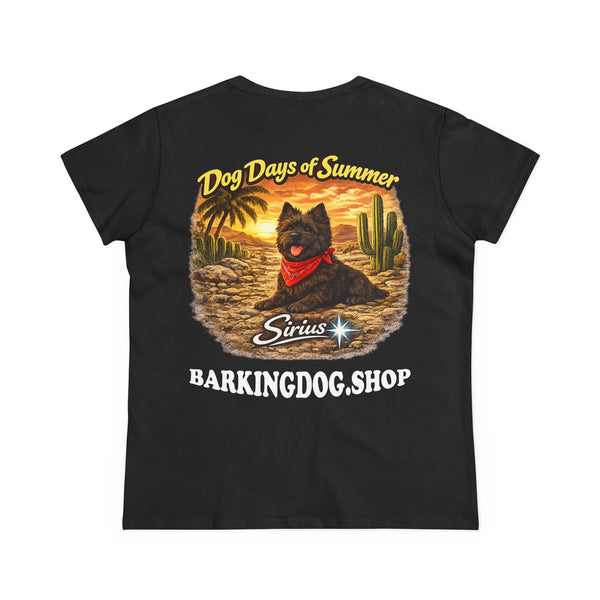 Cairn Terrier Dog Cactus T-Shirt Wag On™ Dog Days of Summer