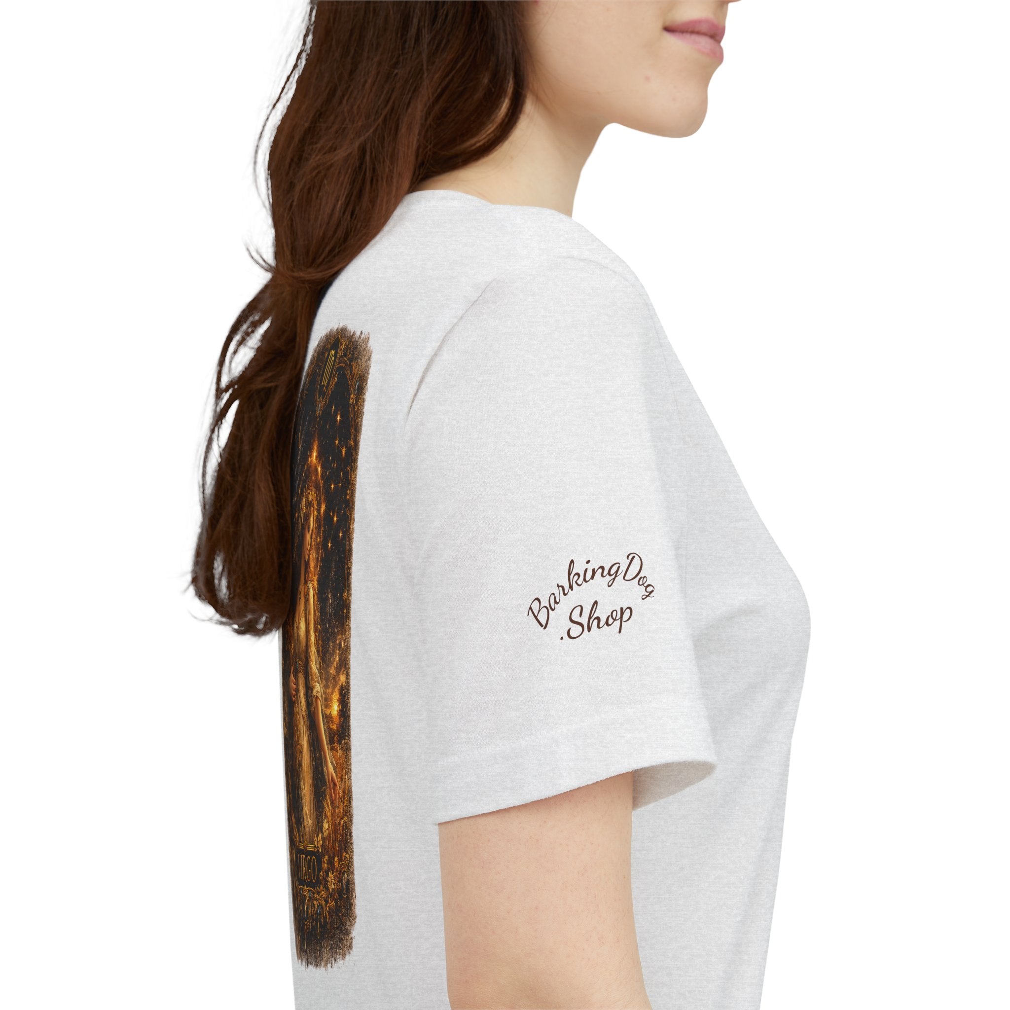 Virgo Zodiac Tee — Illustrated Virgo Goddess Astrology T-Shirt