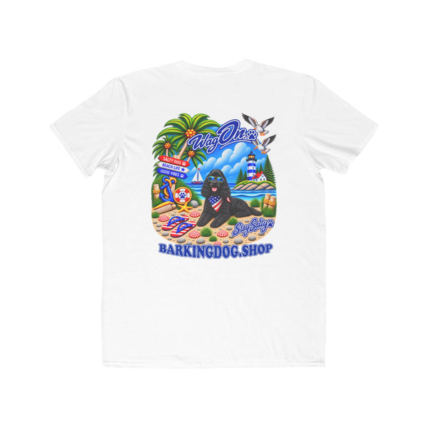 Cocker Spaniel Stay Salty T Shirt Beach Collection Salty Pup Beach Life Graphic Tee Wag On BarkingDog Shop