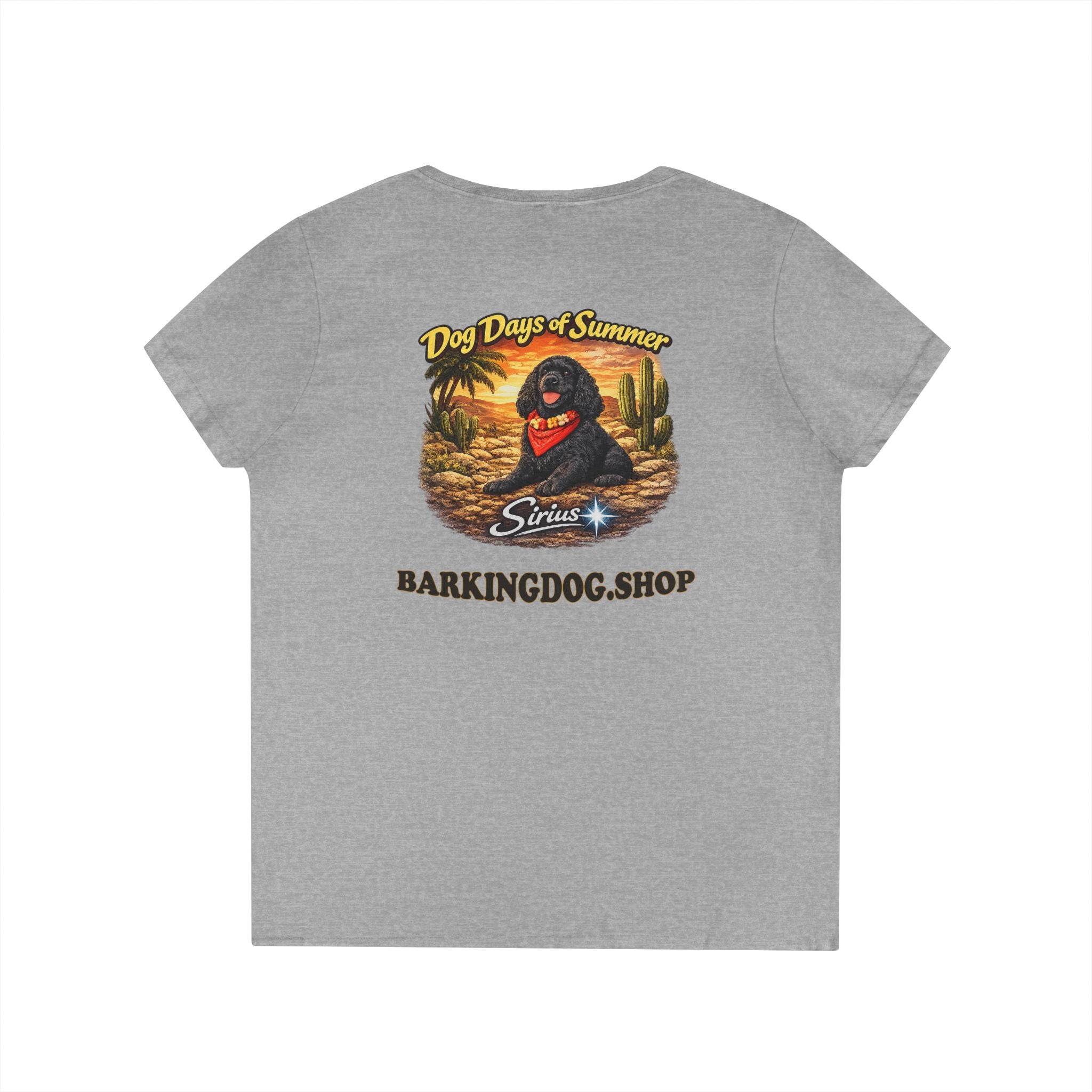 Cocker Spaniel Dog Cactus T-Shirt Wag On™ Dog Days of Summer