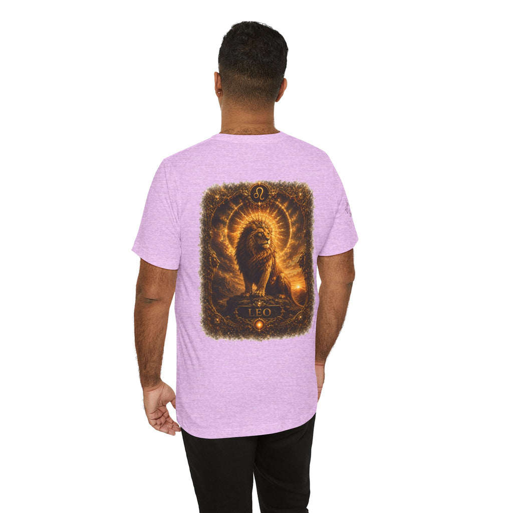 Leo Zodiac Lion T‑Shirt — Astrology Graphic Tee