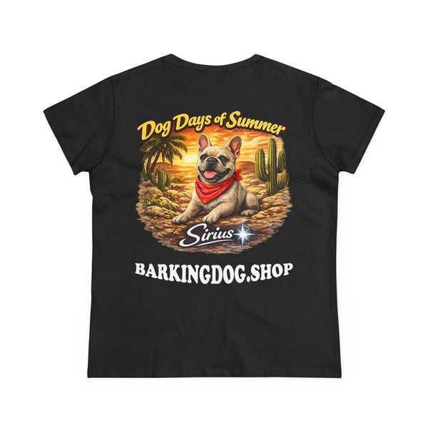 French Bull Dog Cactus T-Shirt Wag On™ Dog Days of Summer
