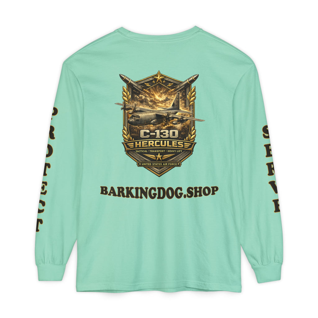 C-130 Hercules 'Serve Protect' Long Sleeve T-Shirt