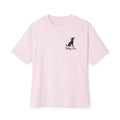 Dog Mama Boxy Tee - "Wag On Barking Dog" Minimalist Graphic T-Shirt