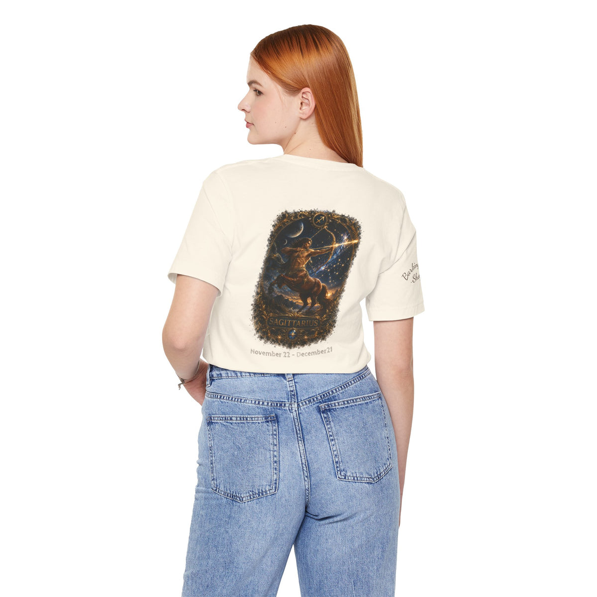 Sagittarius Zodiac T‑Shirt — Centaur Archer Graphic Tee