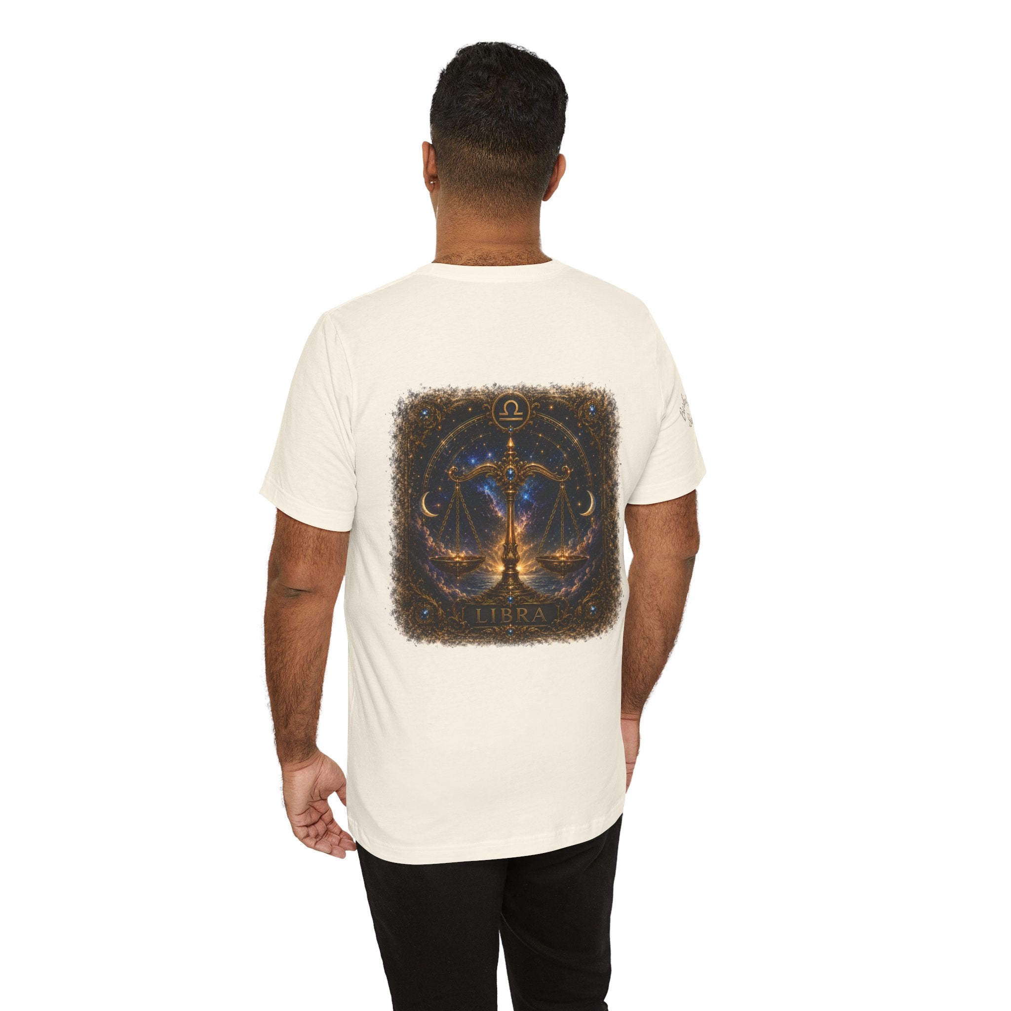 Libra Zodiac T-Shirt — Astrological Scales Graphic Tee