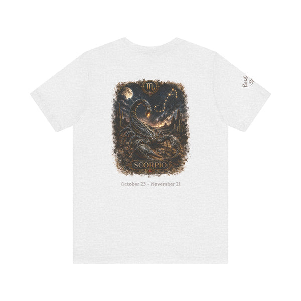 Scorpio Zodiac T‑Shirt — Constellation Graphic Tee