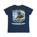 Black Labrador Dog Surfboard T-Shirt Wag On™ Dog Days of Summer