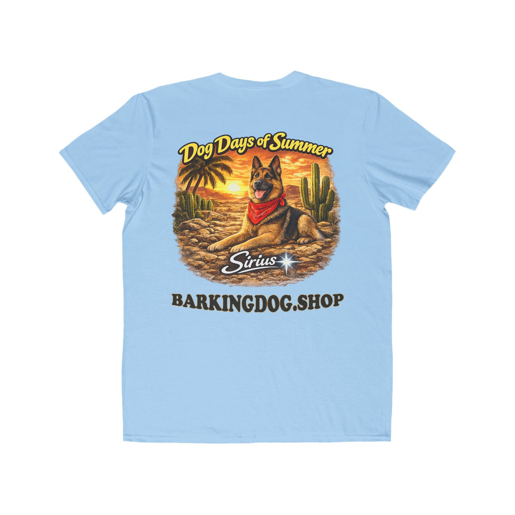 German Shepherd Cactus T-Shirt Wag On™ Dog Days of Summer