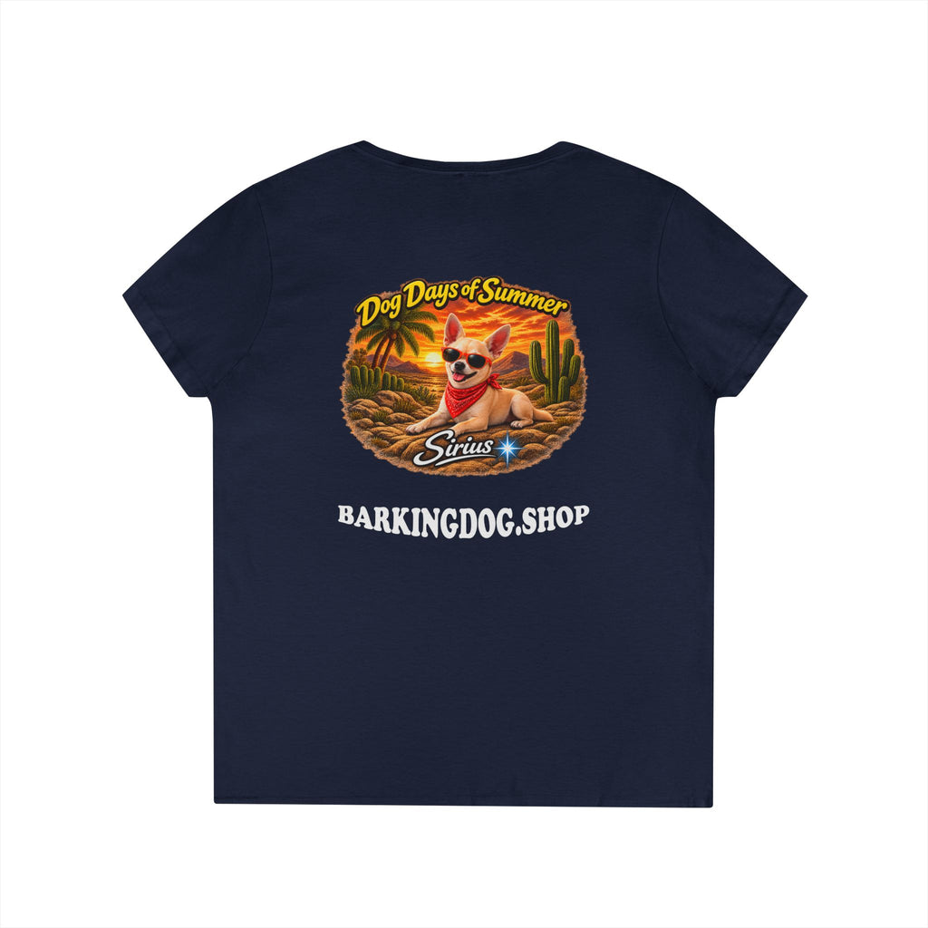Chihuahua Cactus T Shirt Dog Days Of Summer Beach Dog Lover Graphic Tee Wag On BarkingDog Shop